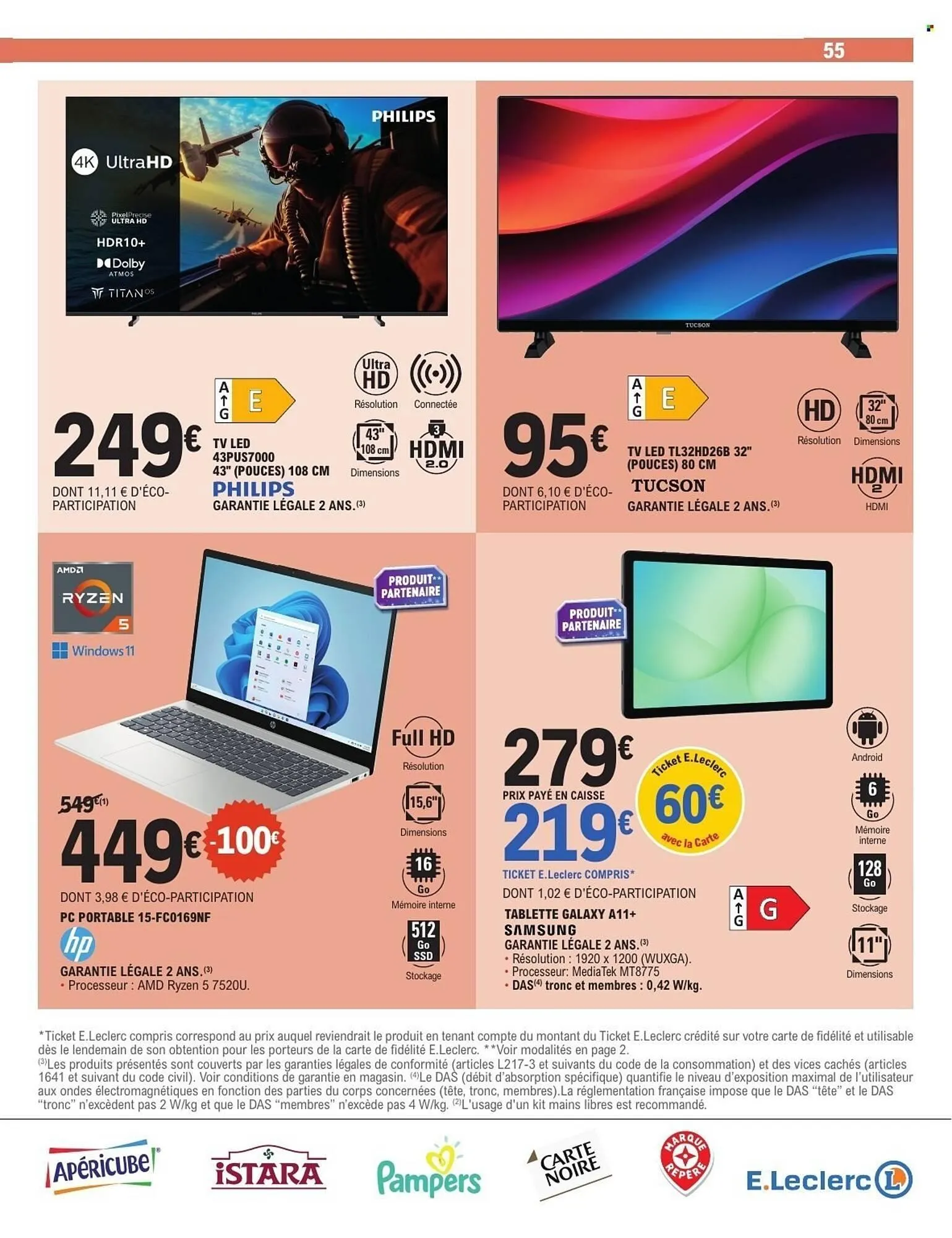 Catalogue E.Leclerc du 9 décembre au 20 décembre 2025 - Catalogue page 55
