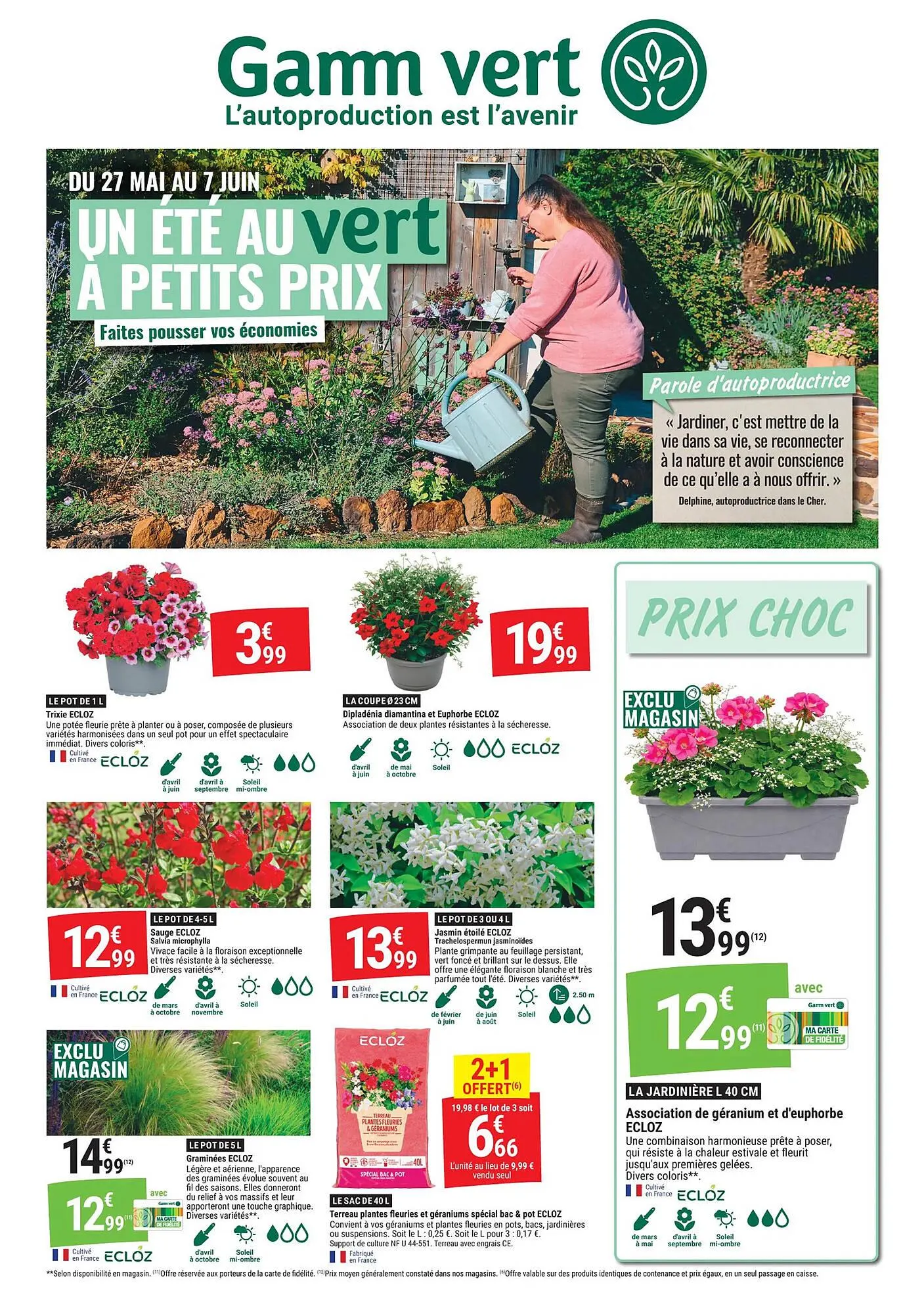 Catalogue Gamm vert du 27 mai au 7 juin 2026 - Catalogue page 1