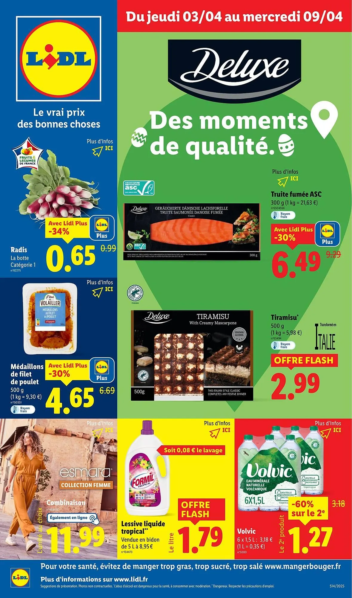 Catalogue Lidl du 3 avril au 9 avril 2025 - Catalogue page 1