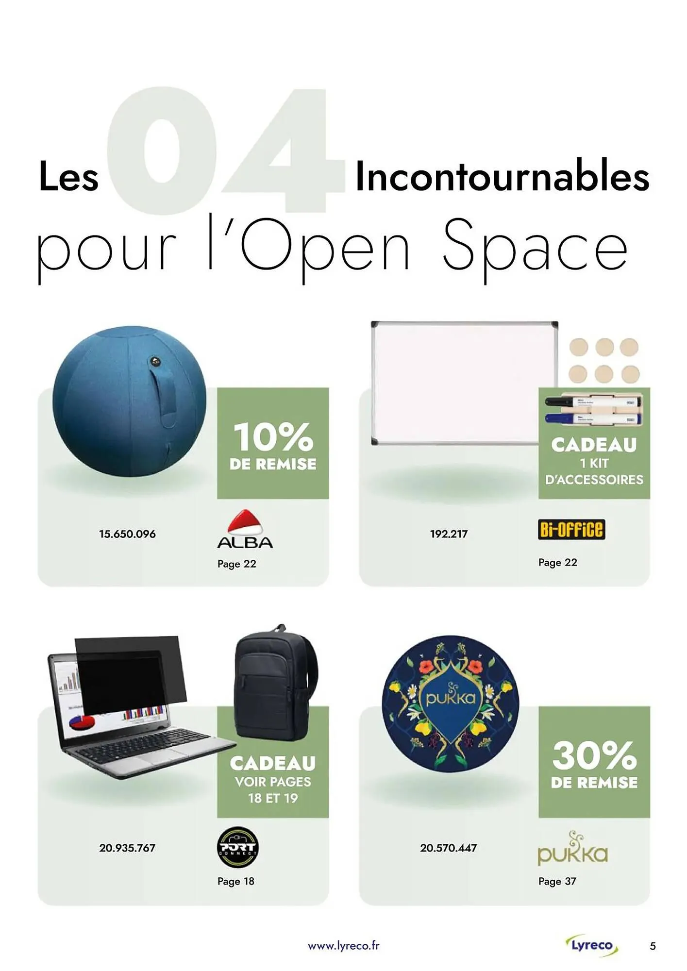 Catalogue Lyreco du 4 mars au 31 mai 2026 - Catalogue page 5