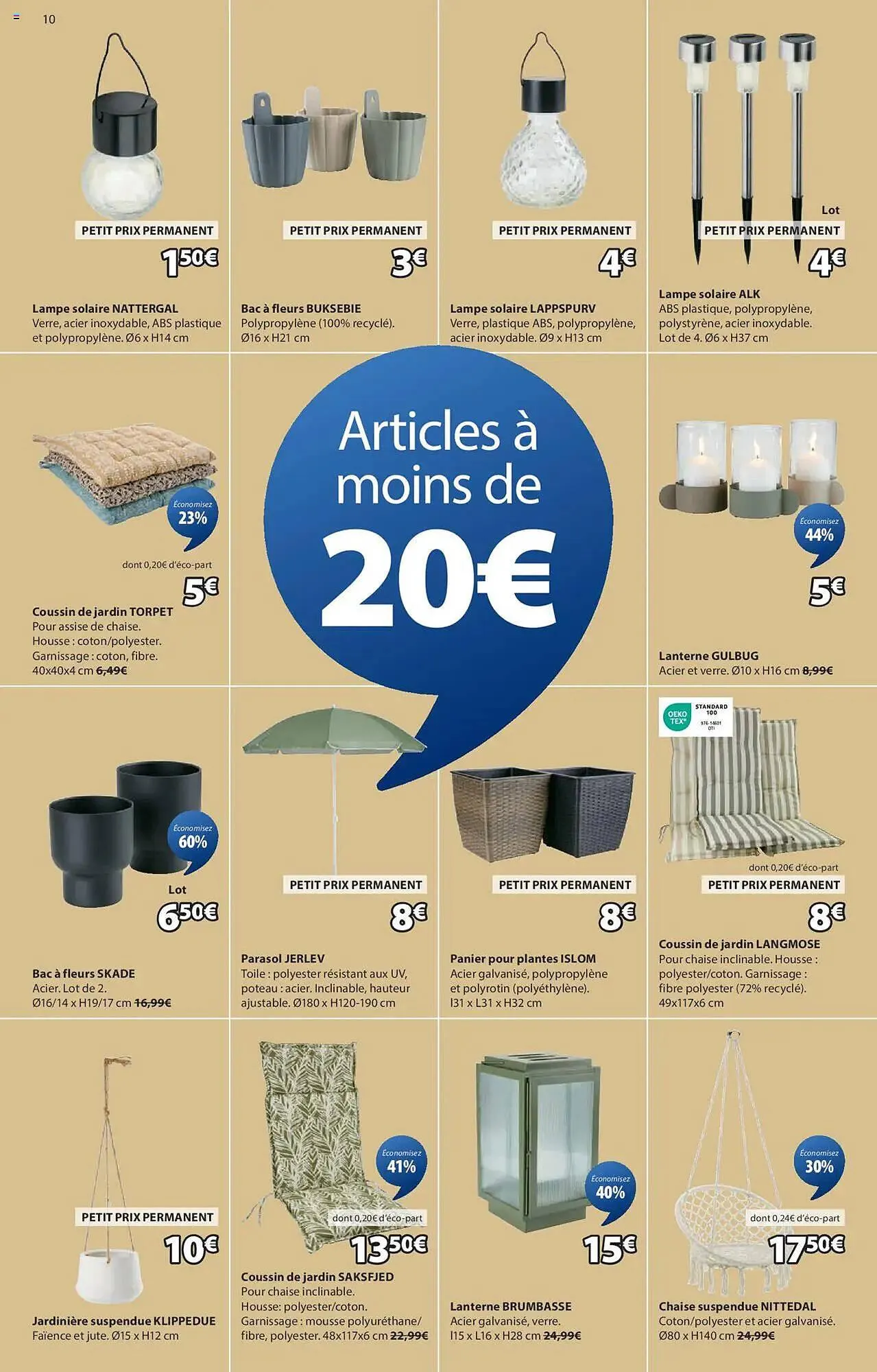 Catalogue JYSK du 24 juin au 21 juillet 2025 - Catalogue page 10