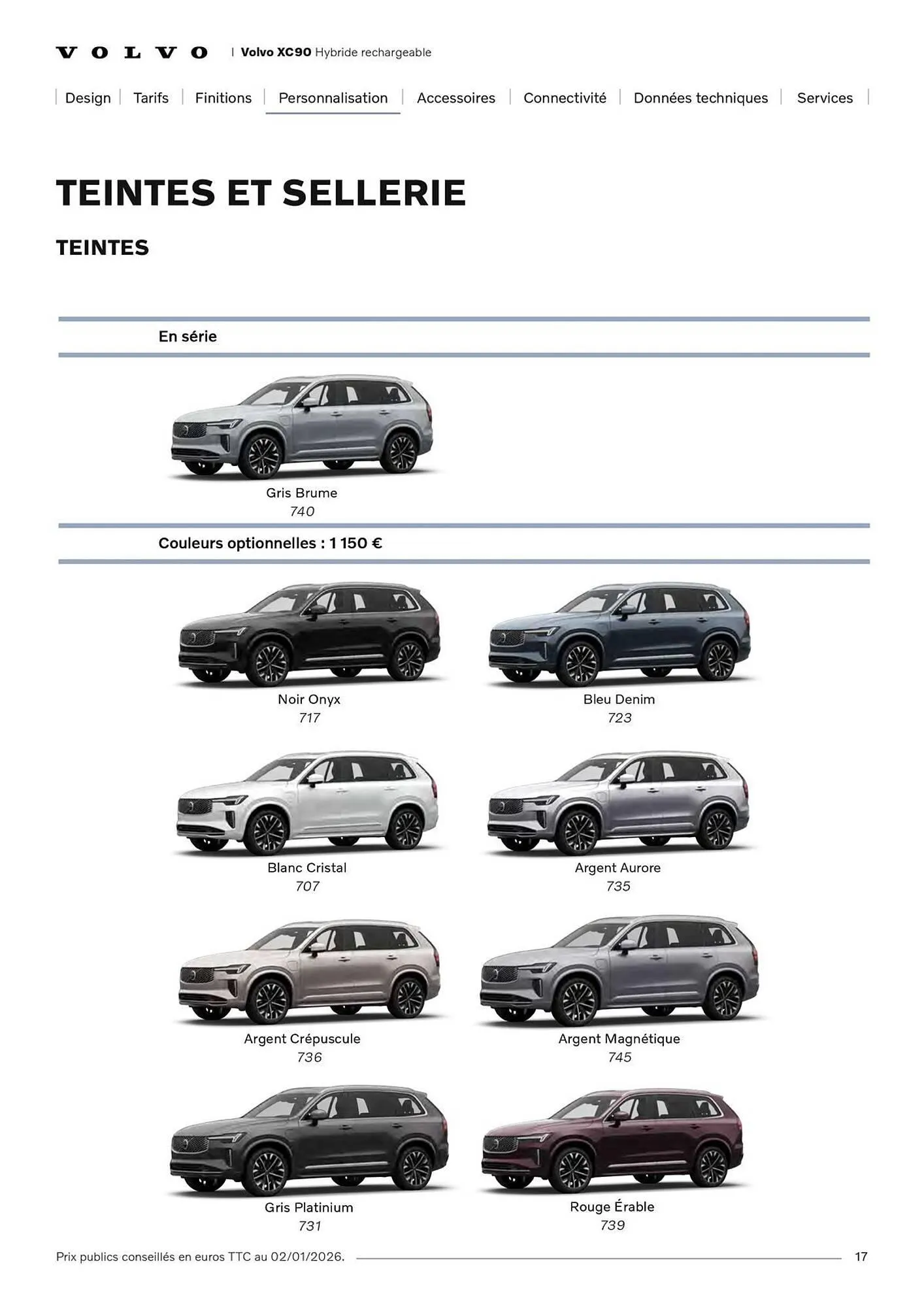 Catalogue VOLVO du 7 janvier au 31 janvier 2027 - Catalogue page 17