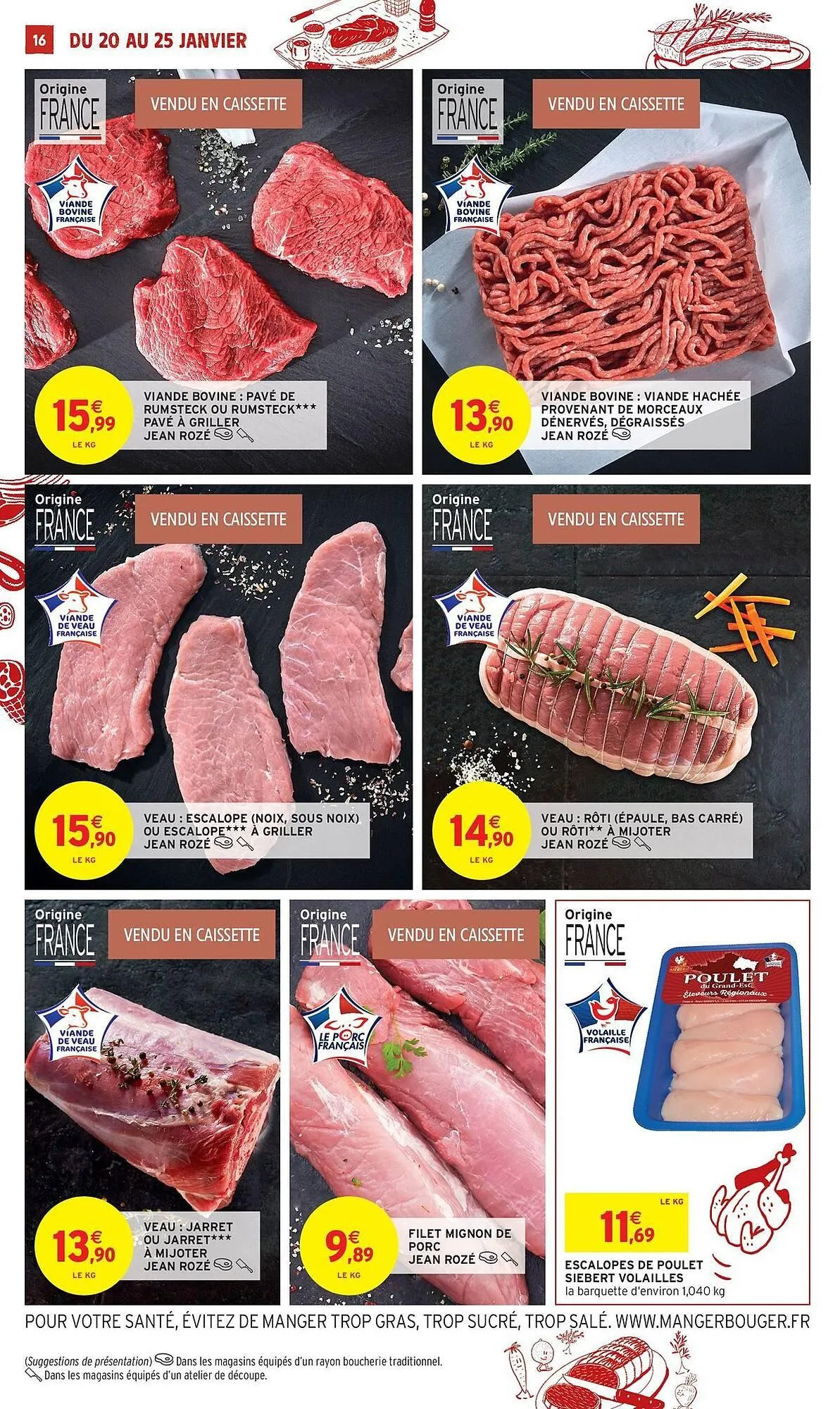 Catalogue Intermarché du 20 janvier au 25 janvier 2026 - Catalogue page 16