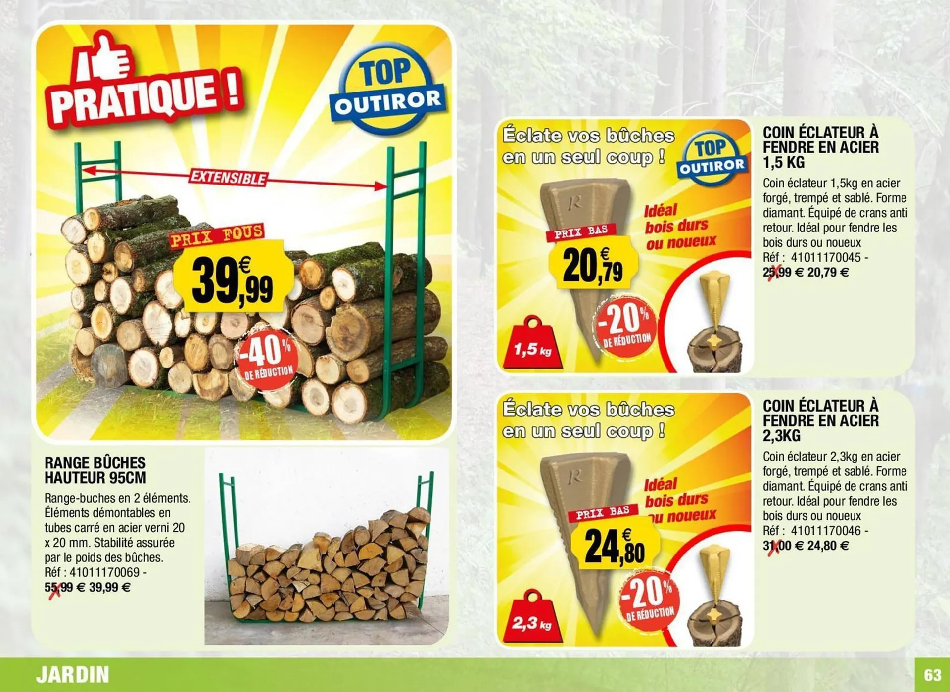 Catalogue Outiror du 27 novembre au 31 décembre 2023 - Catalogue page 65