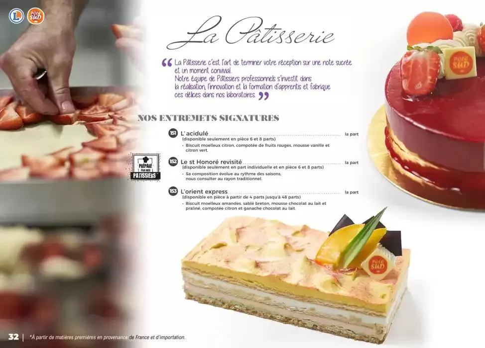 CARTE TRAITEUR 2025 du 3 janvier au 29 novembre 2025 - Catalogue page 25