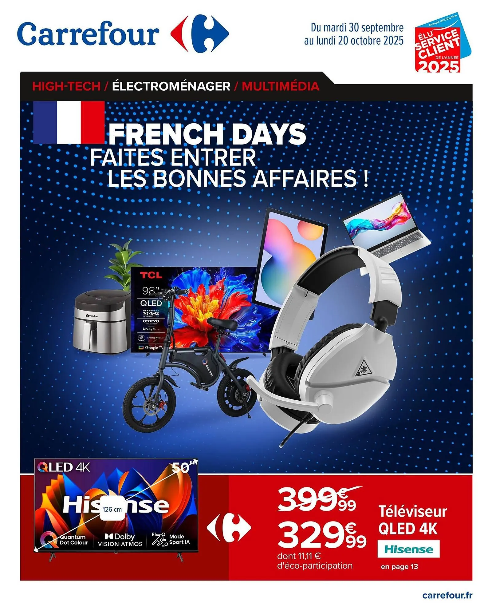 Catalogue Carrefour du 30 septembre au 20 octobre 2025 - Catalogue page 1
