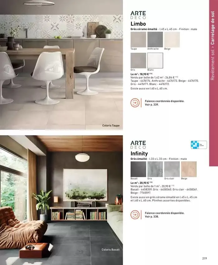 Ma sélection maison 2025 du 4 avril au 31 décembre 2025 - Catalogue page 219