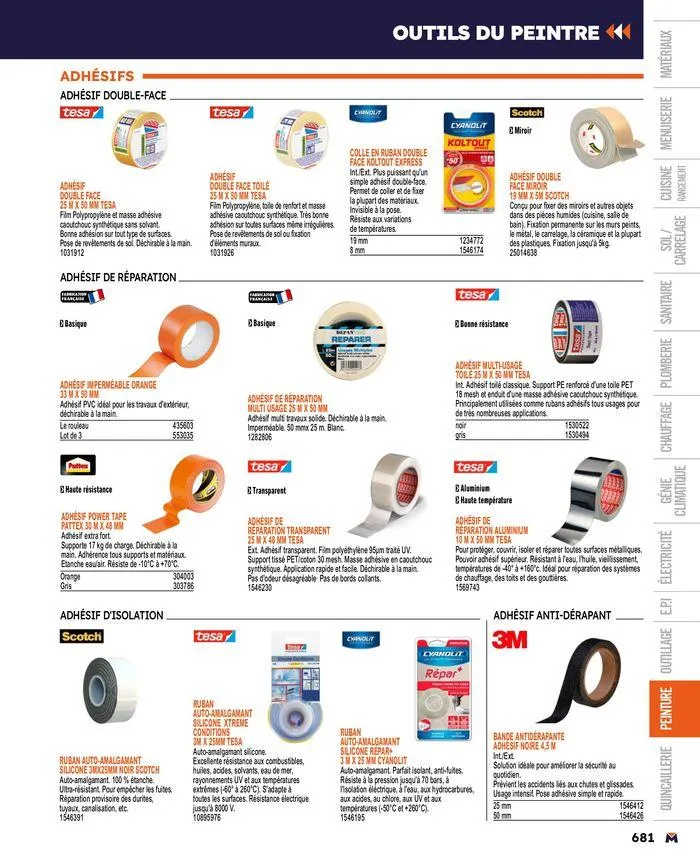 Guide produits 2024 du 15 mars au 31 décembre 2024 - Catalogue page 681