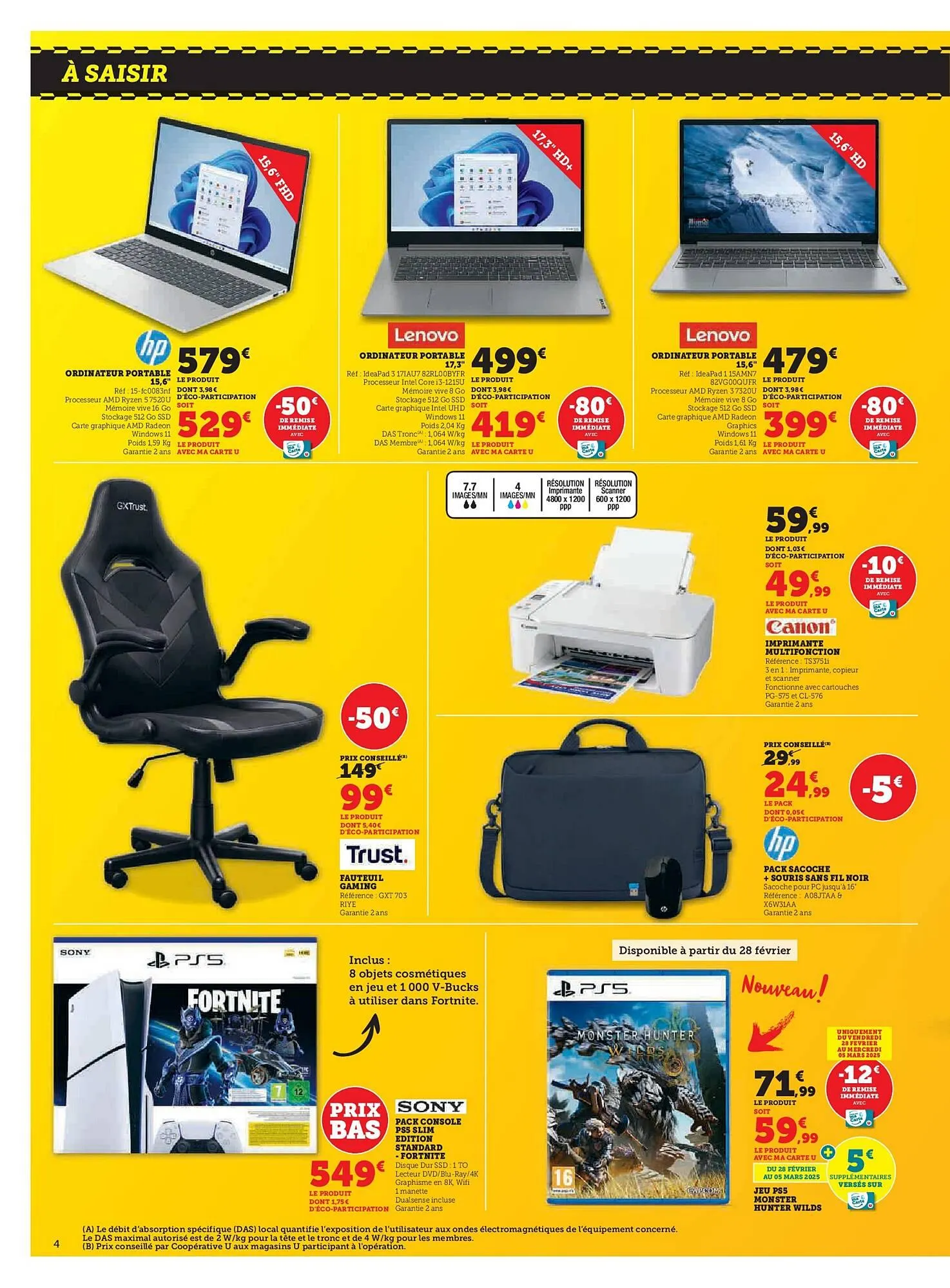 Catalogue Hyper U du 25 février au 9 mars 2025 - Catalogue page 4