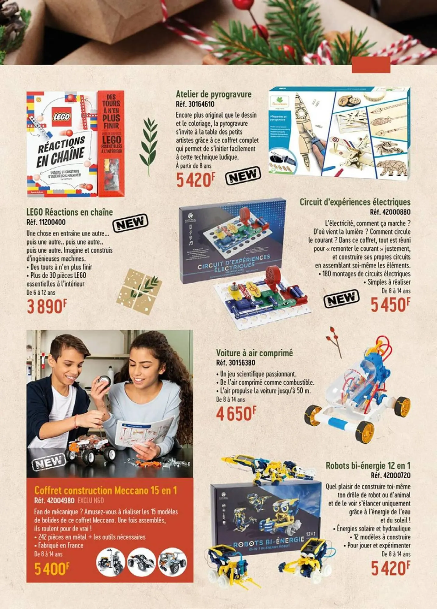 Catalogue Nature et Découvertes du 21 décembre au 31 décembre 2023 - Catalogue page 3