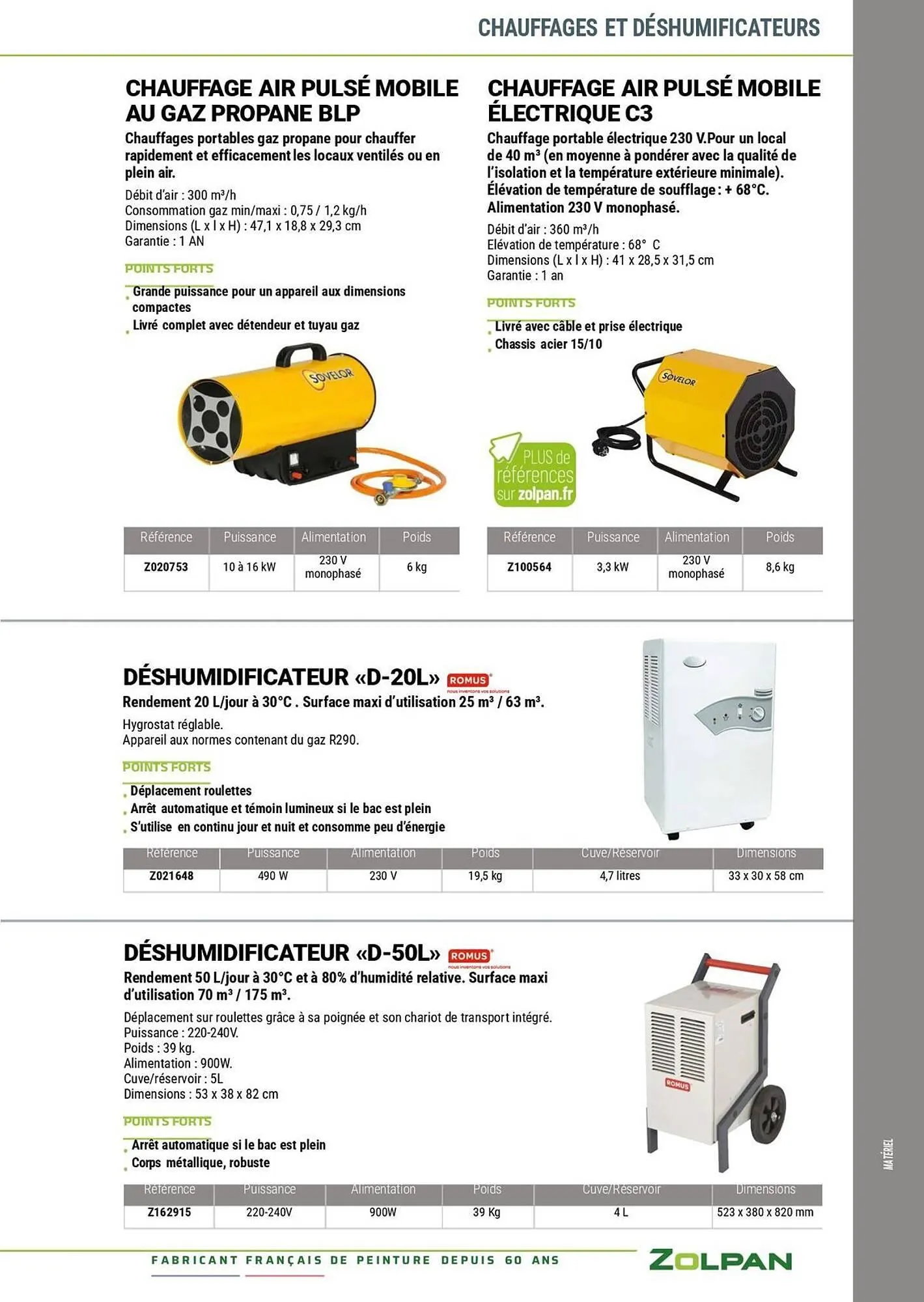Catalogue Zolpan du 13 janvier au 31 décembre 2025 - Catalogue page 371