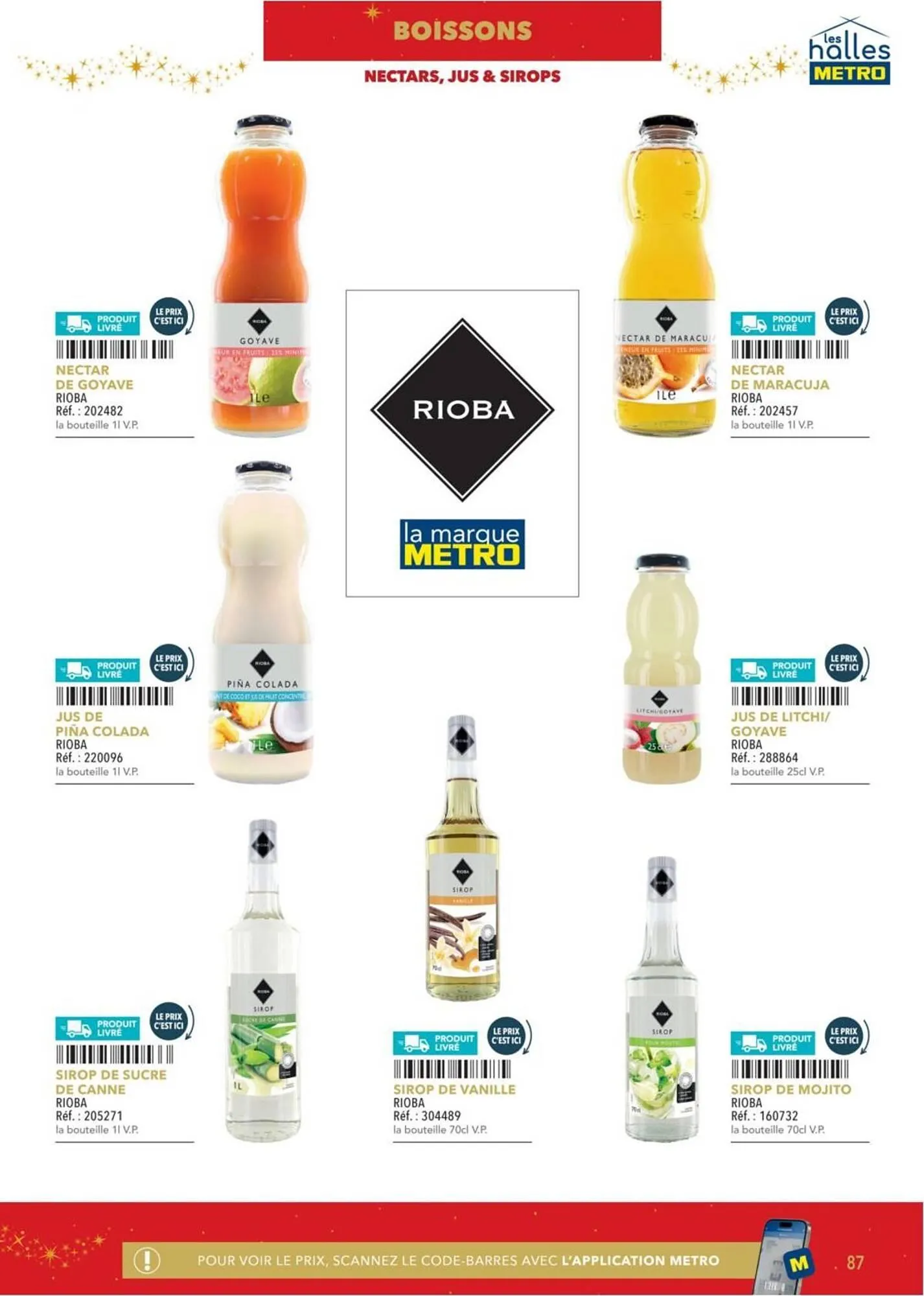 Catalogue METRO du 16 octobre au 31 décembre 2025 - Catalogue page 87
