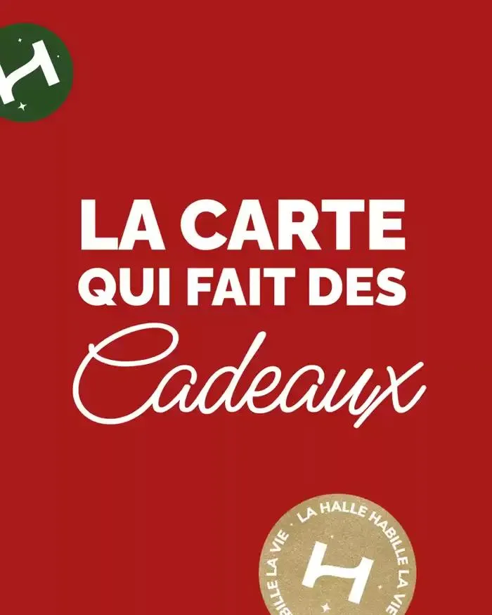 OFFRE SPÉCIALE sur nos cartes cadeaux - 1