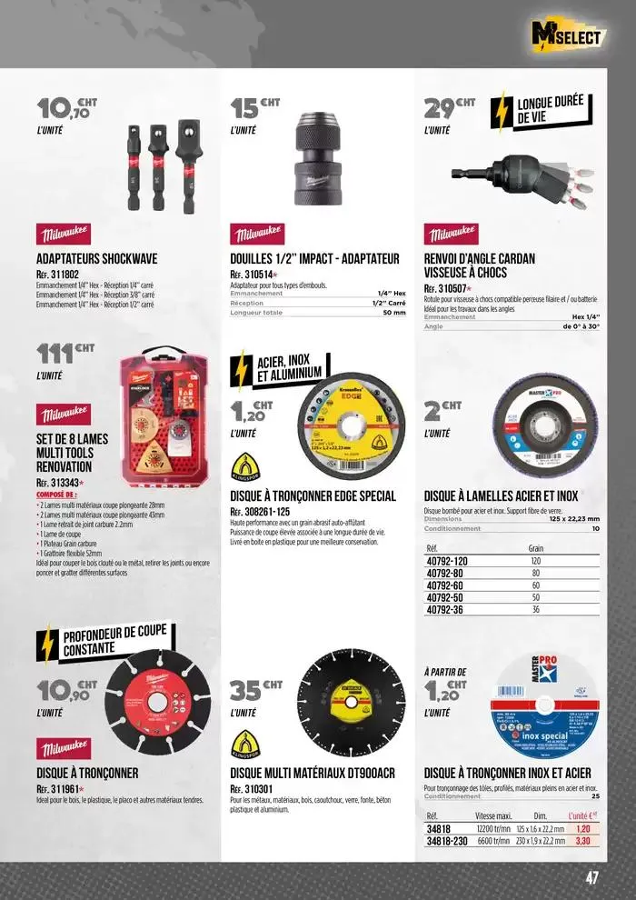 M'Select_Electro1 2025 du 10 mars au 30 juin 2025 - Catalogue page 47