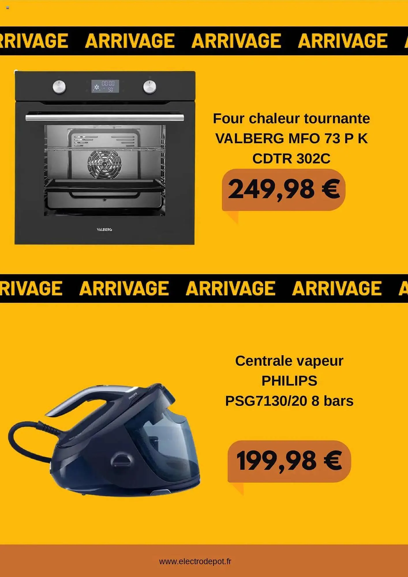 Catalogue Electro Dépôt du 26 septembre au 30 octobre 2025 - Catalogue page 6