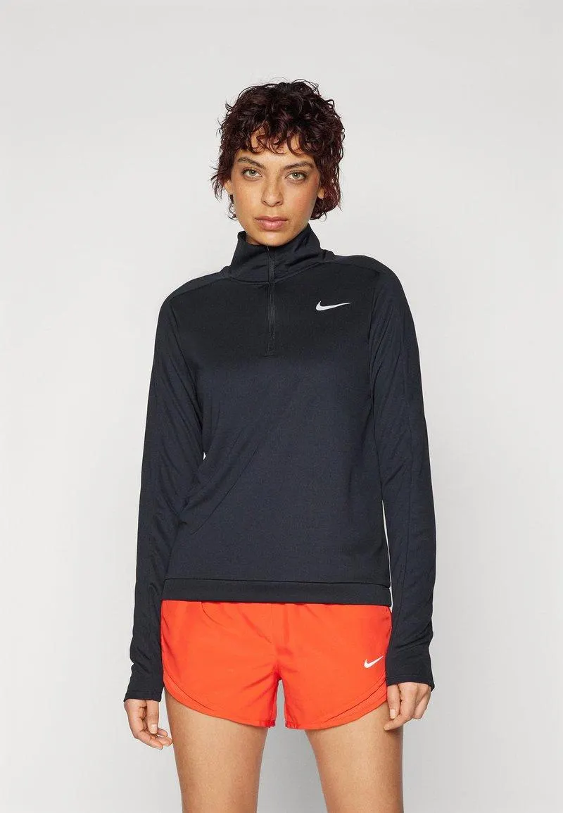 PACER - T-shirt à manches longues - black