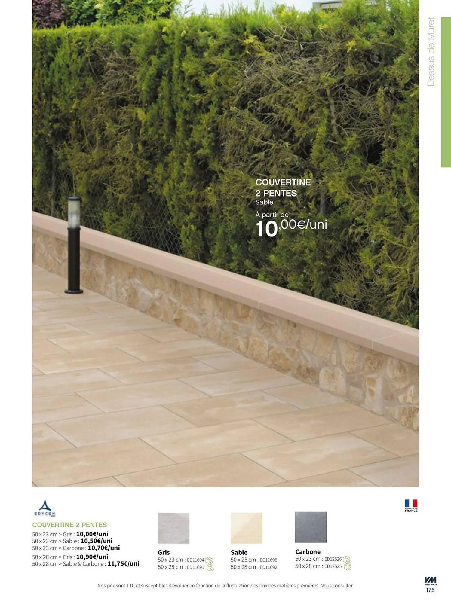 Catalogue VM Matériaux du 11 juin au 30 juin 2026 - Catalogue page 175