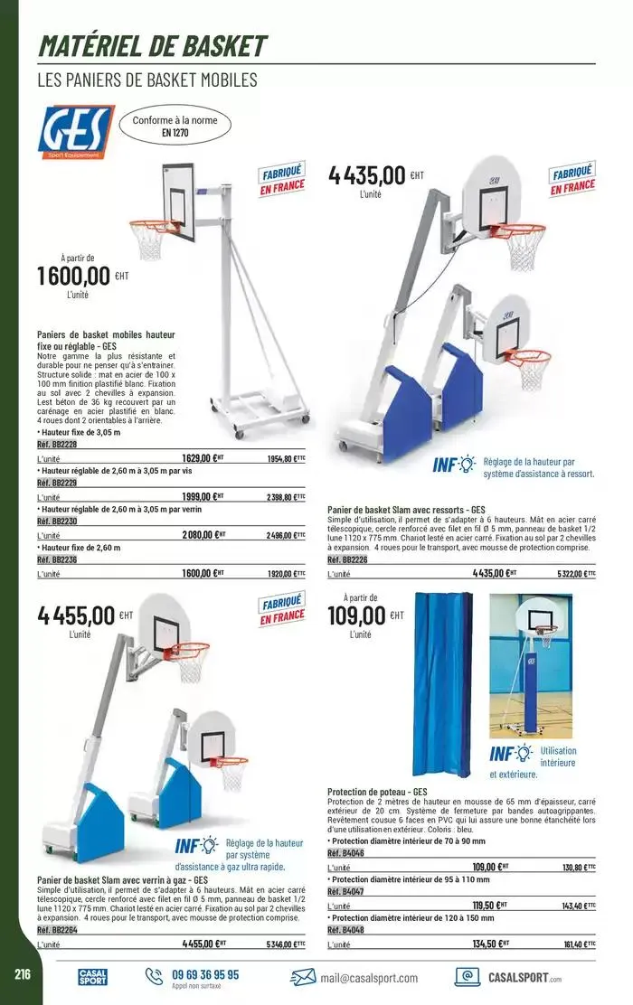 ÉQUIPEMENT SPORTIF du 6 mars au 31 décembre 2025 - Catalogue page 188