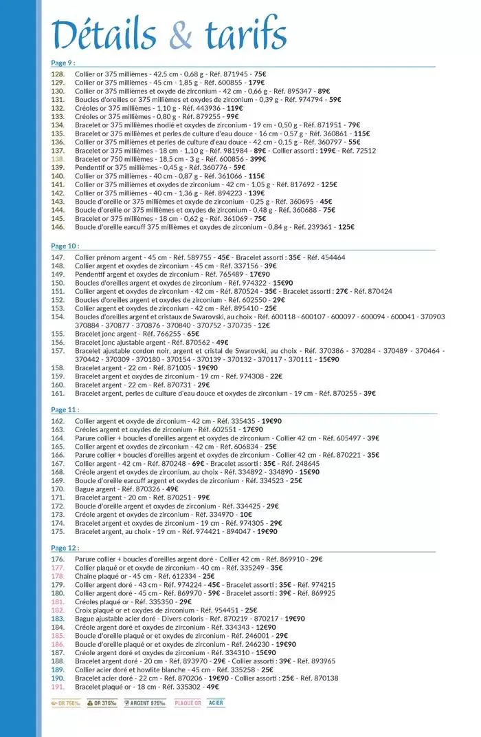 La Vie en Or : Baptême - Communion du 13 mars au 31 décembre 2025 - Catalogue page 15