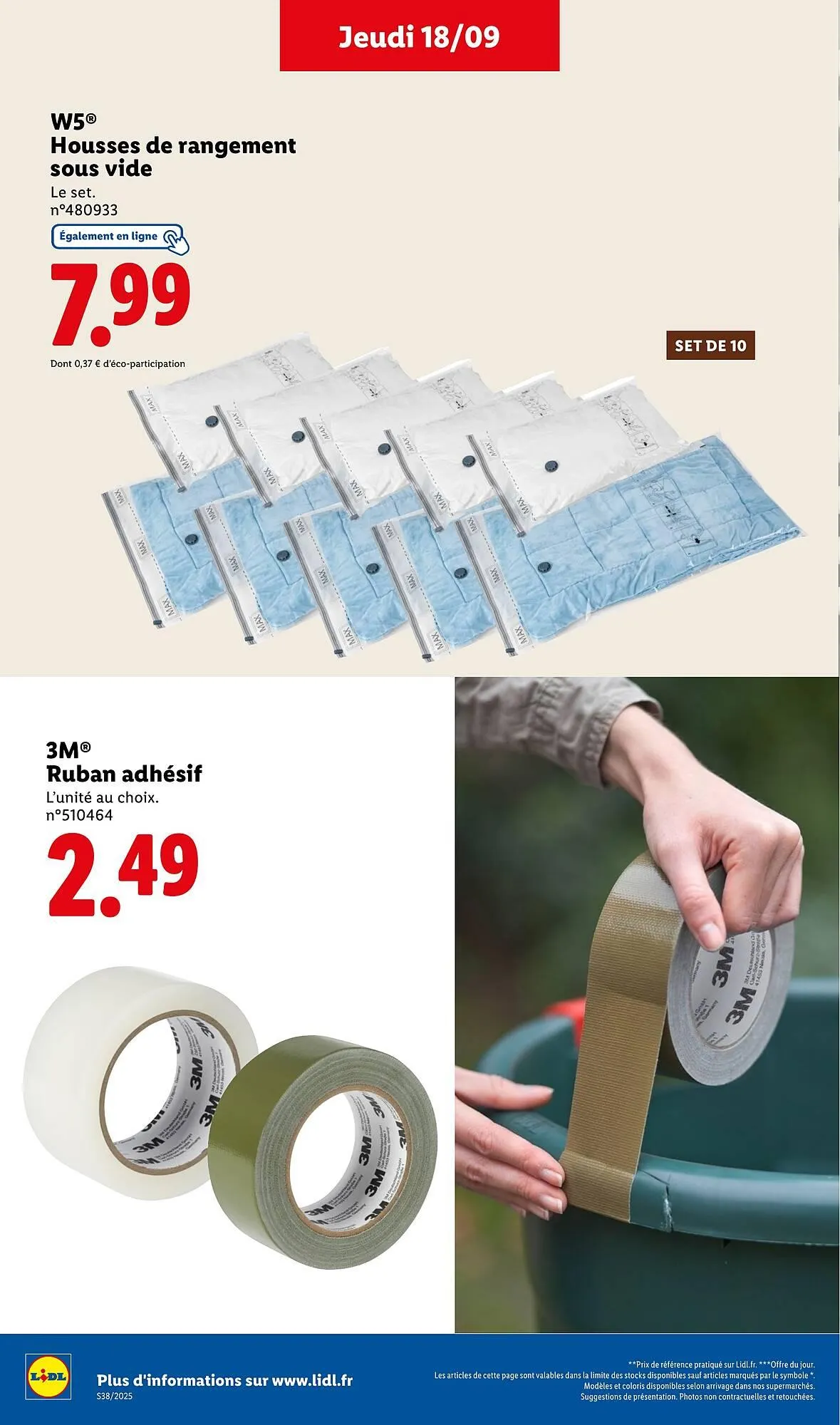 Catalogue Lidl du 18 septembre au 24 septembre 2025 - Catalogue page 50