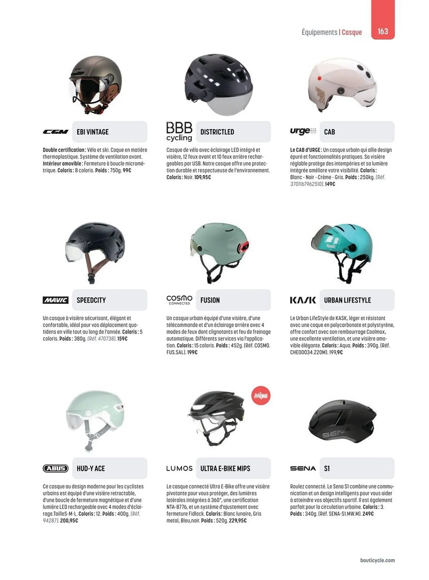 Catalogue Bouticycle du 2 mai au 31 décembre 2025 - Catalogue page 163