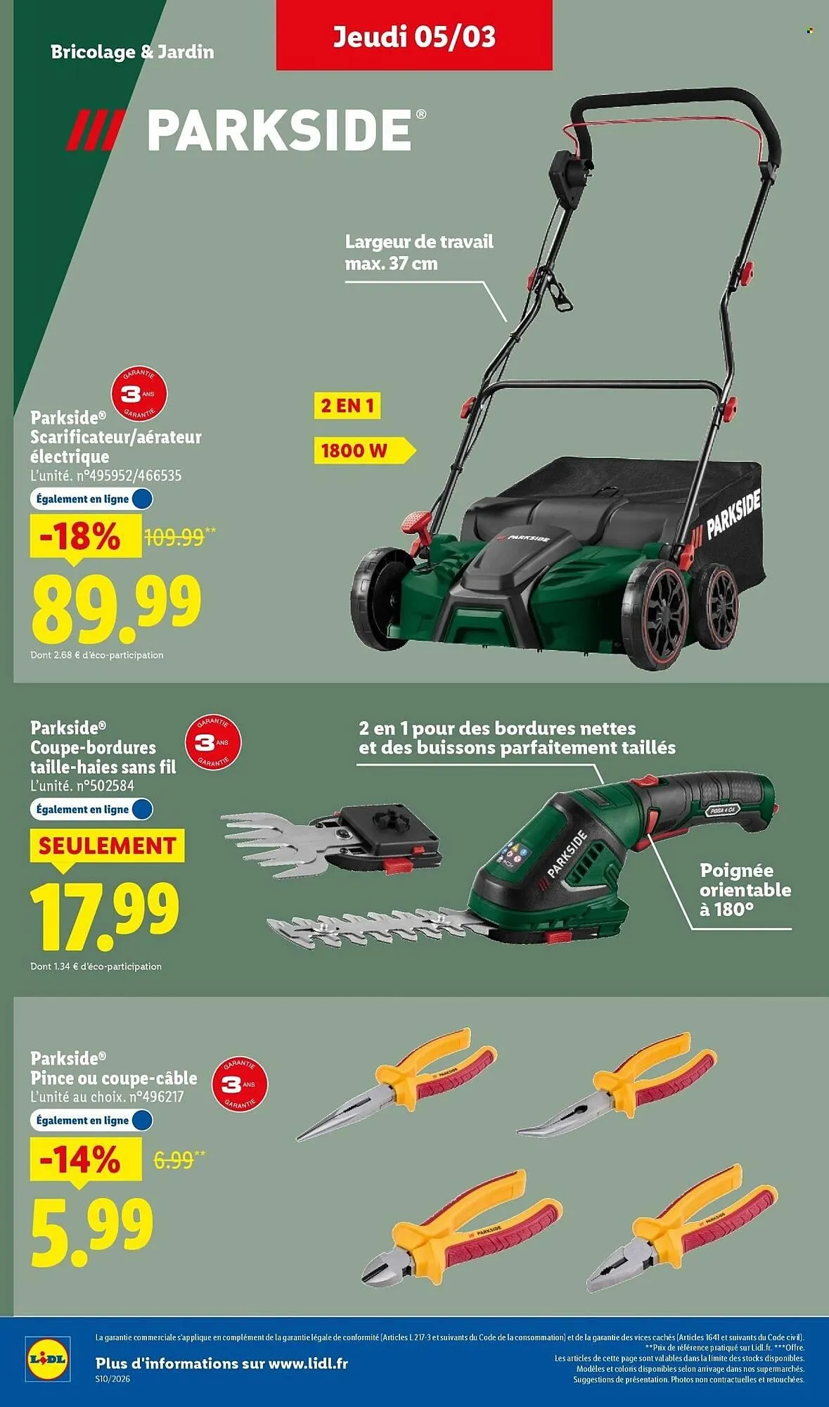 Catalogue Lidl du 2 mars au 5 mars 2026 - Catalogue page 18