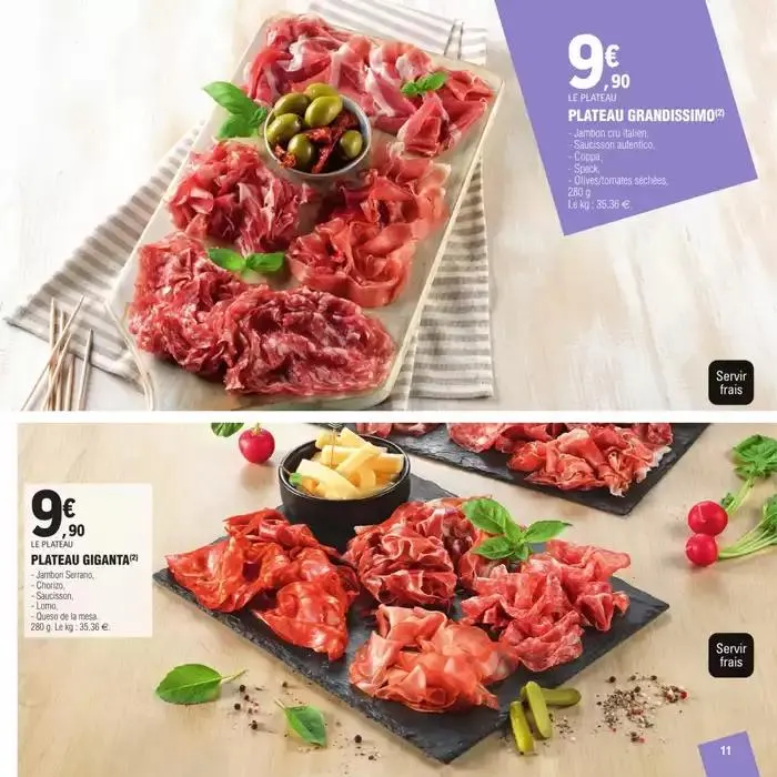 CARTE TRAITEUR PERMANENTE - MIXTE du 27 mars au 24 novembre 2025 - Catalogue page 11