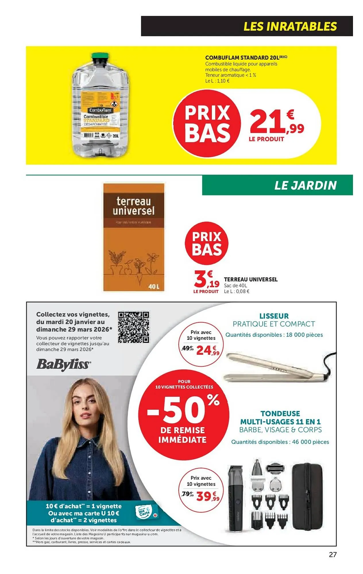 Catalogue Super U du 17 février au 1 mars 2026 - Catalogue page 27