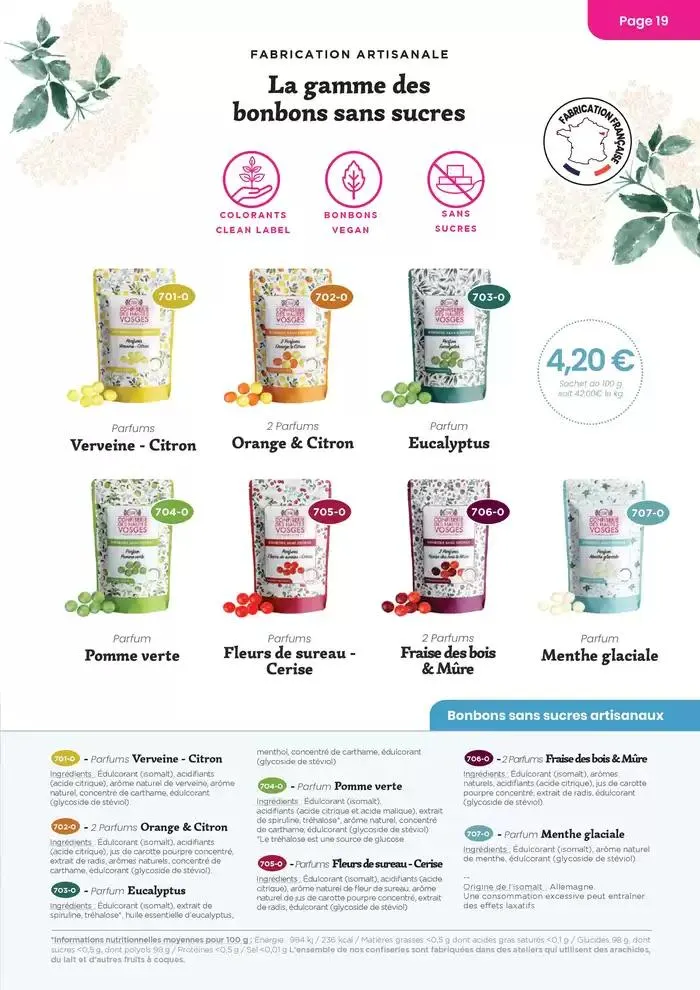 Catalogue 2025 du 20 mai au 31 décembre 2025 - Catalogue page 19