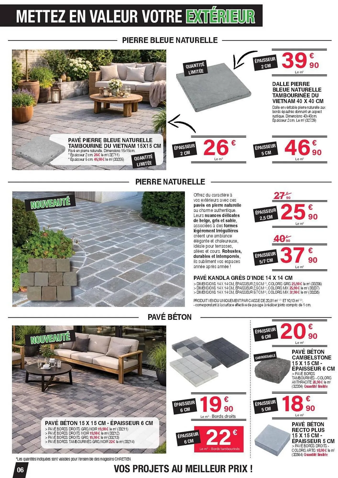 Catalogue Chretien Matériaux du 13 avril au 16 mai 2026 - Catalogue page 6