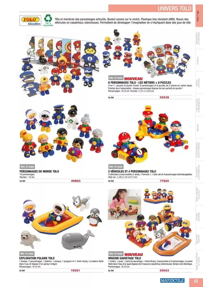 Education And Loisirs Majuscule 2025 du 5 mars au 31 décembre 2025 - Catalogue page 67