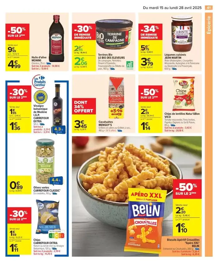 CRÊPES PARTY du 15 avril au 28 avril 2025 - Catalogue page 43