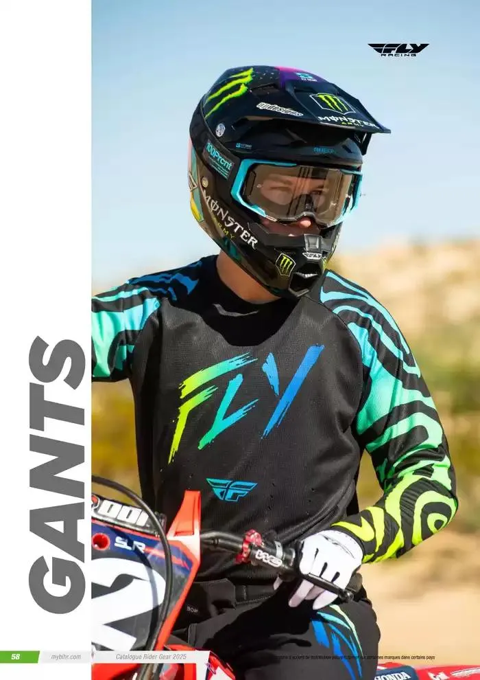 FLY RACING 2025 du 20 novembre au 31 août 2025 - Catalogue page 60