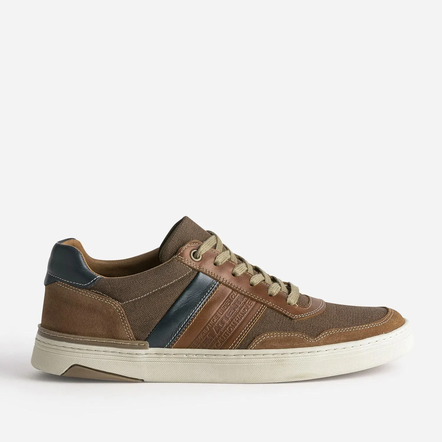 Tennis cognac multi matières