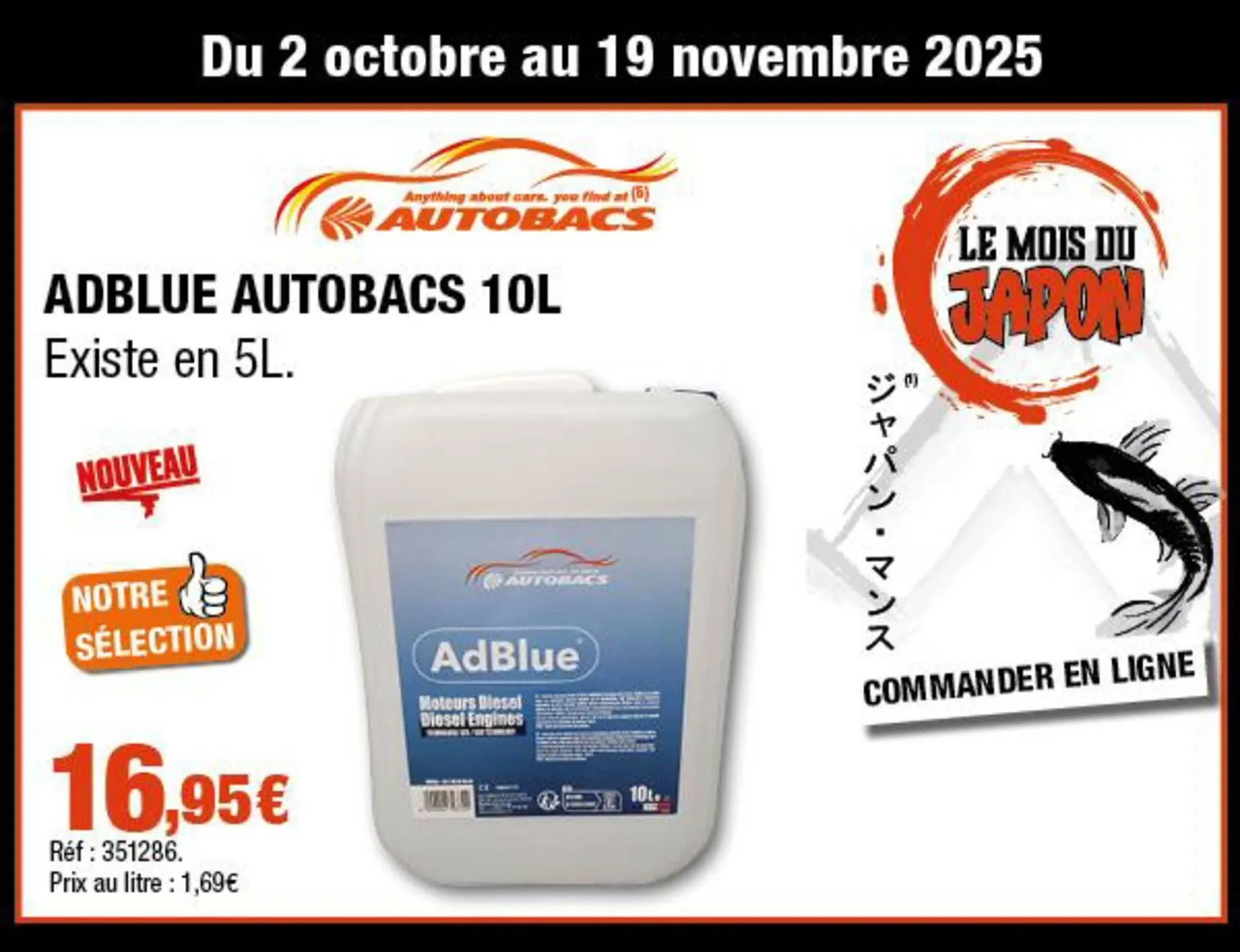 Catalogue Autobacs du 2 octobre au 19 octobre 2025 - Catalogue page 9