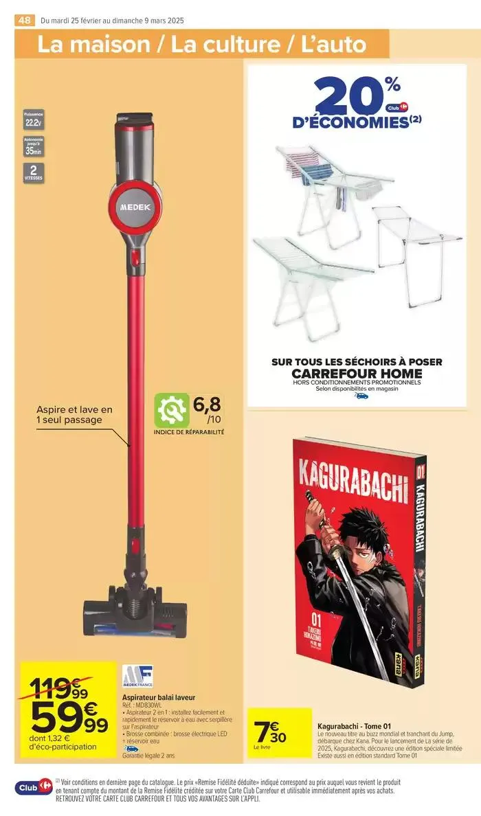 - 50% SUR LE 2ÈME du 25 février au 9 mars 2025 - Catalogue page 50