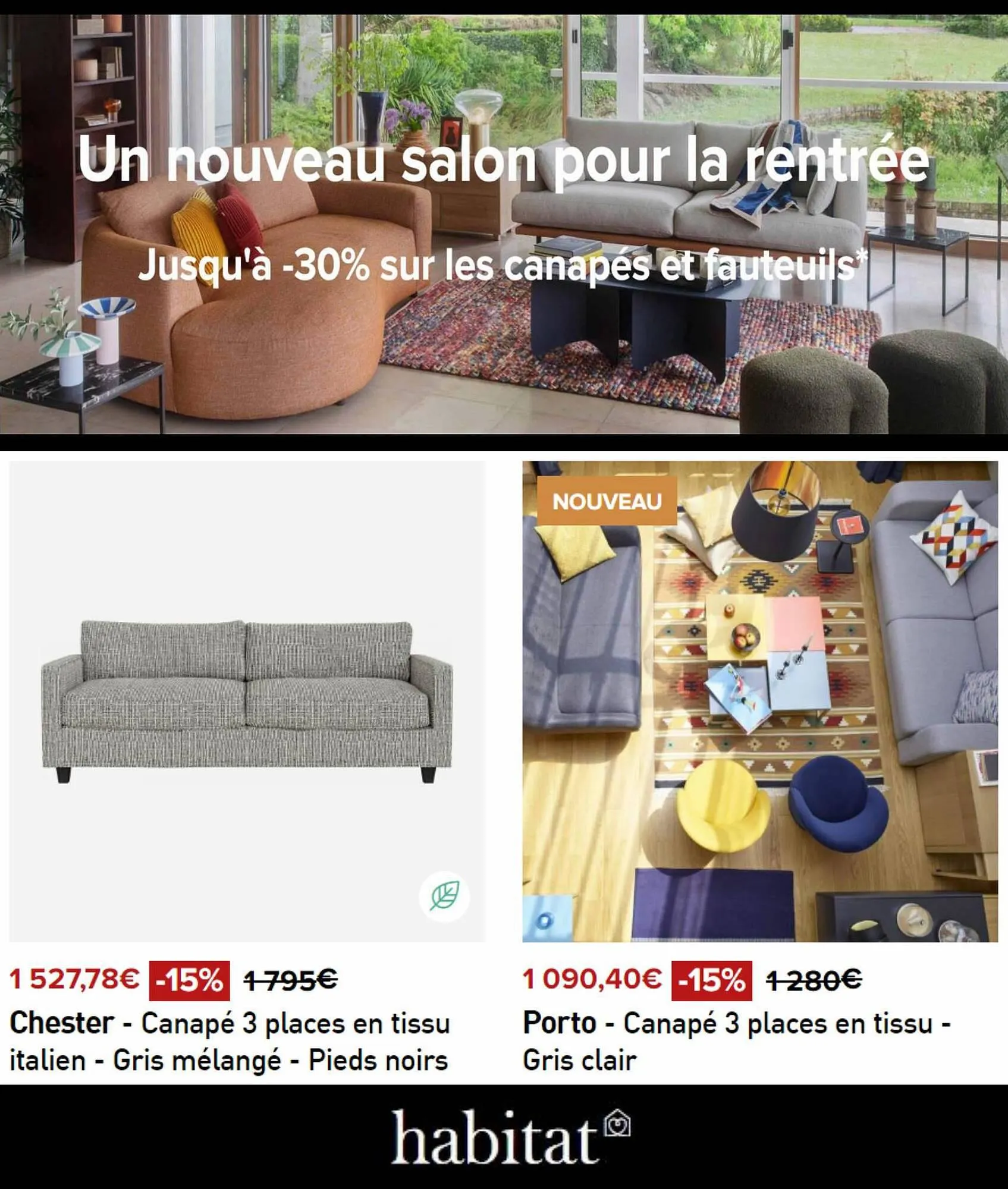 Catalogue Habitat du 9 août au 15 août 2023 - Catalogue page 6