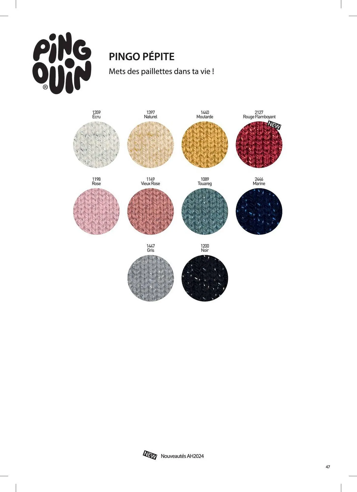 Catalogue Phildar du 10 décembre au 31 août 2025 - Catalogue page 47