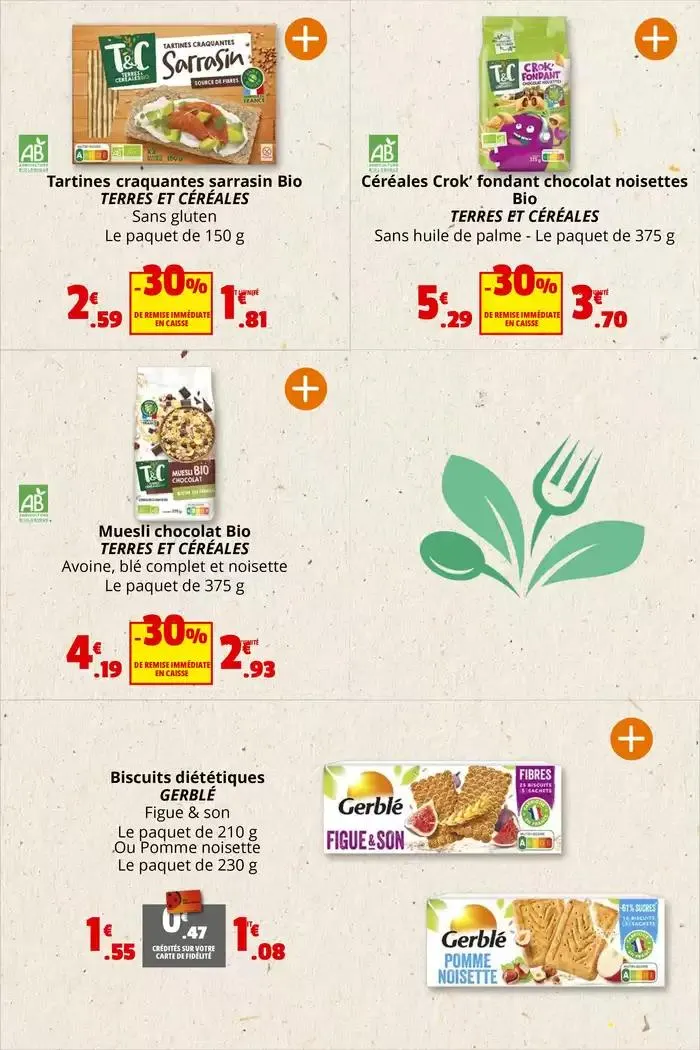 SAINES, SAVOUREUSES ET À PRIX TOUT DOUX ! du 26 mars au 6 avril 2025 - Catalogue page 4