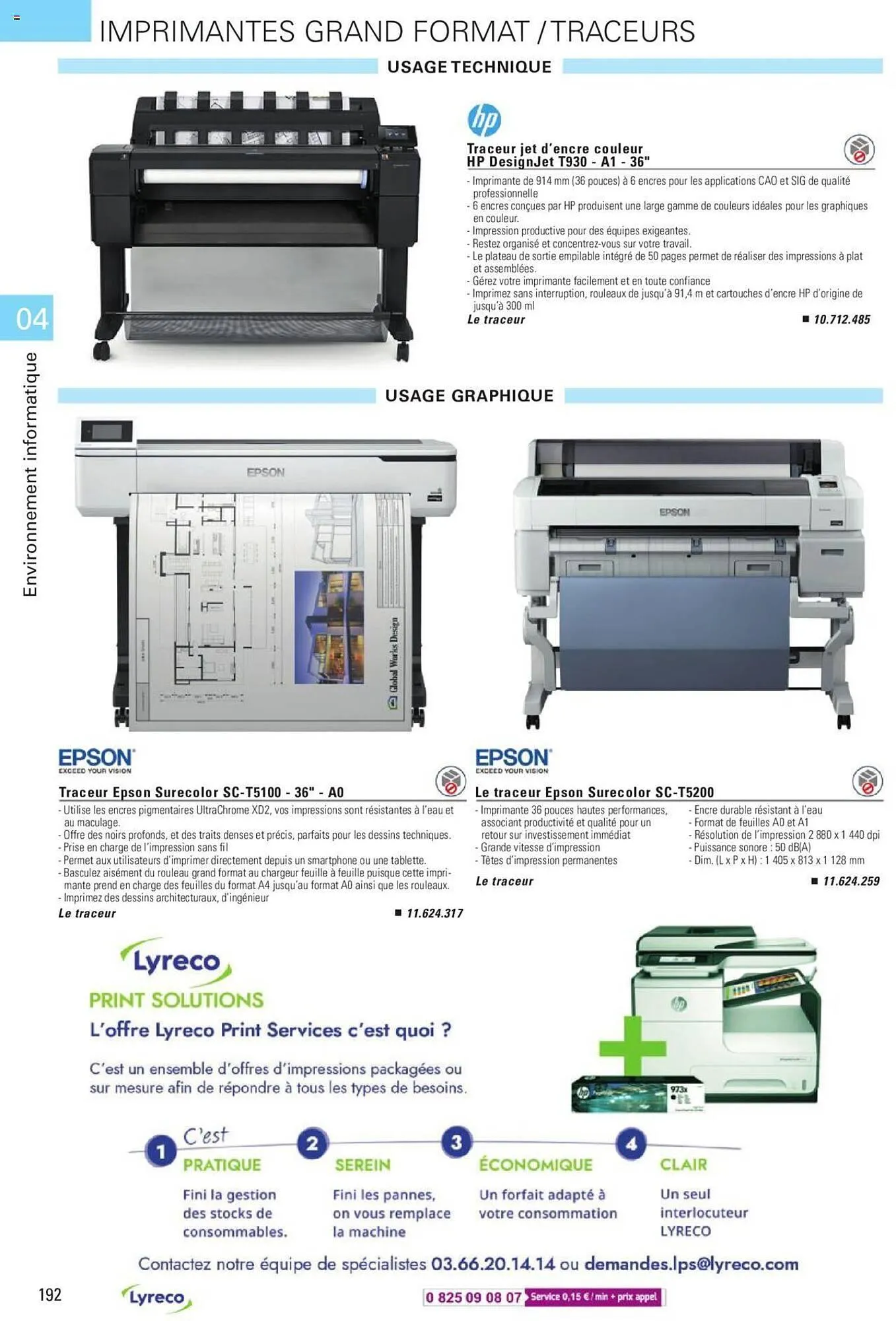Catalogue Lyreco du 15 mai au 31 décembre 2023 - Catalogue page 192
