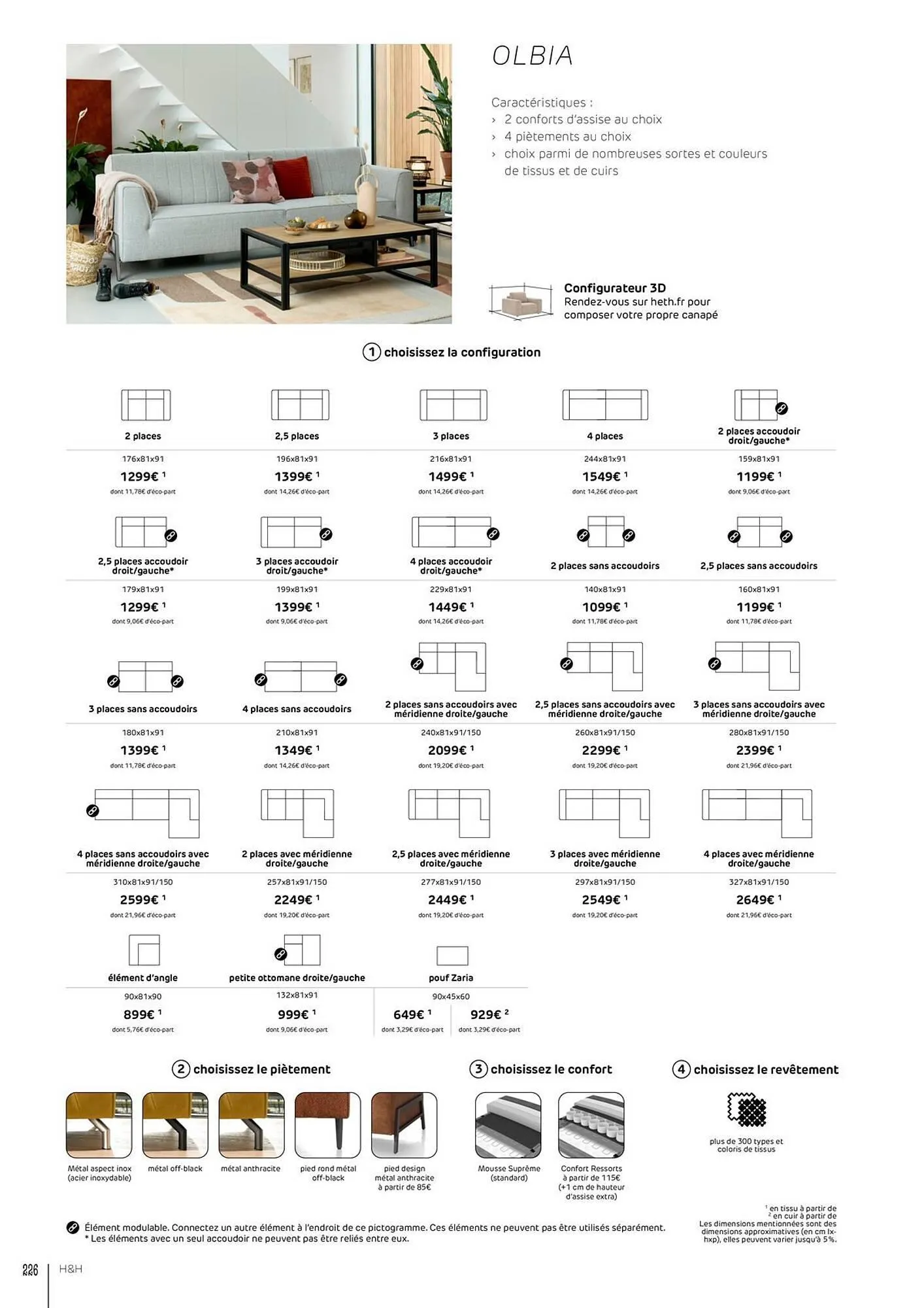 Catalogue H&H du 15 septembre au 28 février 2026 - Catalogue page 226
