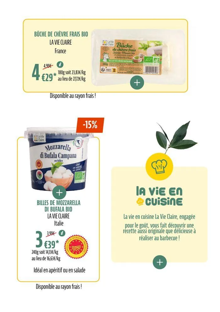 Tutes Nos Promos Bio Pour Un Ete Savoureux du 28 juin au 7 juillet 2024 - Catalogue page 17