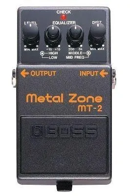 Boss Metal Zone Mt-2 - Pédale D'effet Distortion