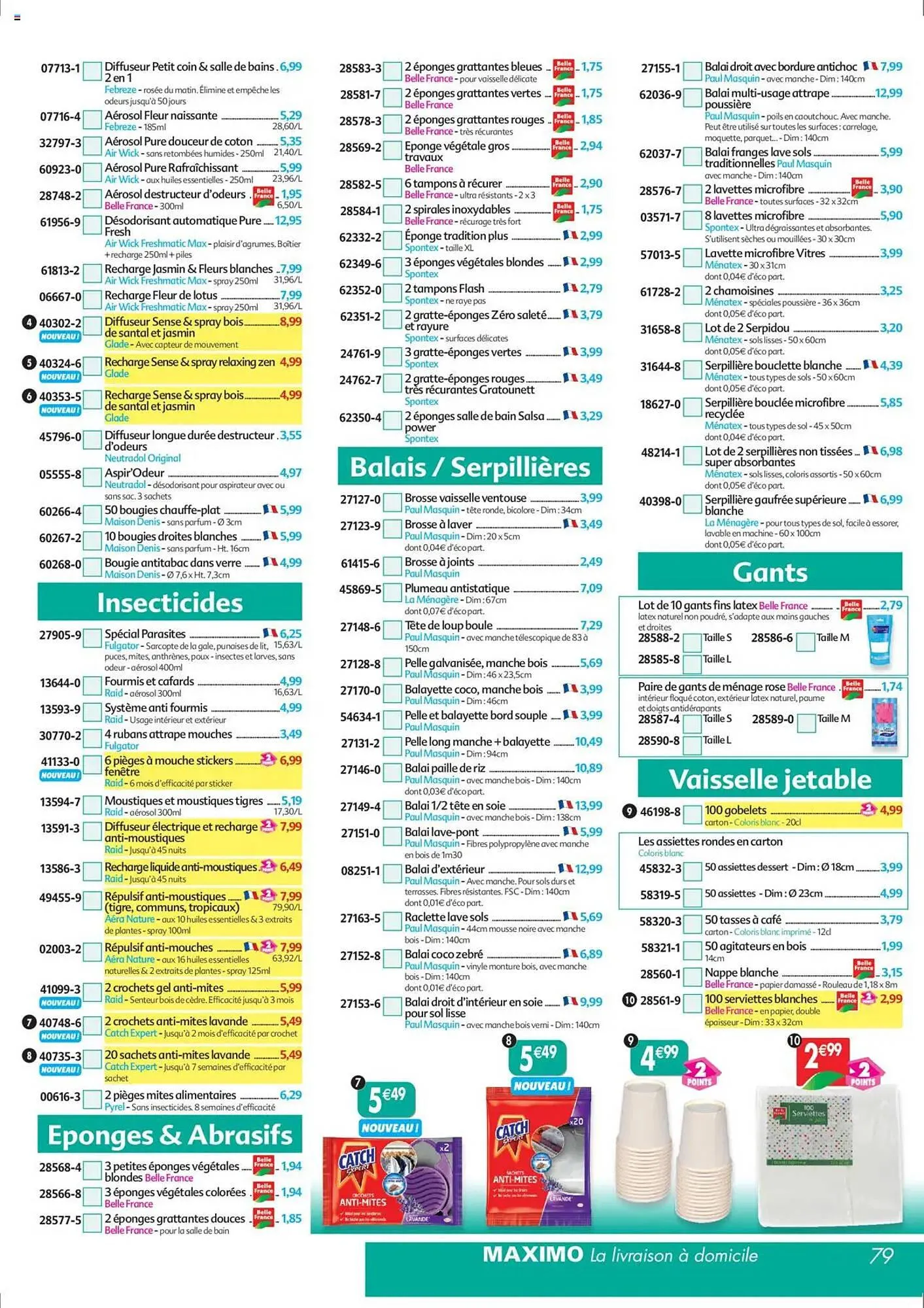 Catalogue Maximo du 7 juillet au 3 août 2025 - Catalogue page 79