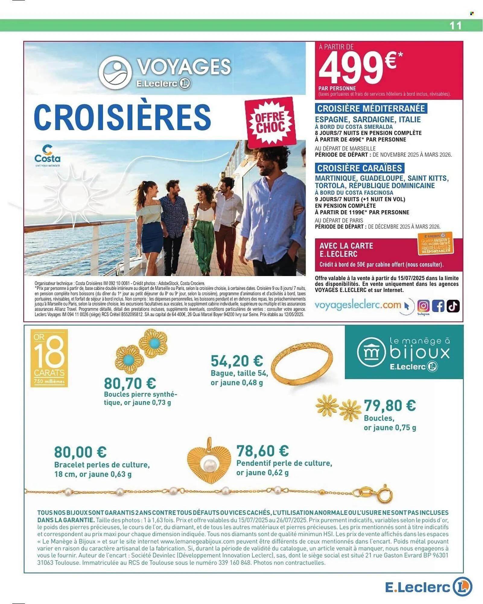 Catalogue E.Leclerc du 15 juillet au 26 juillet 2025 - Catalogue page 11