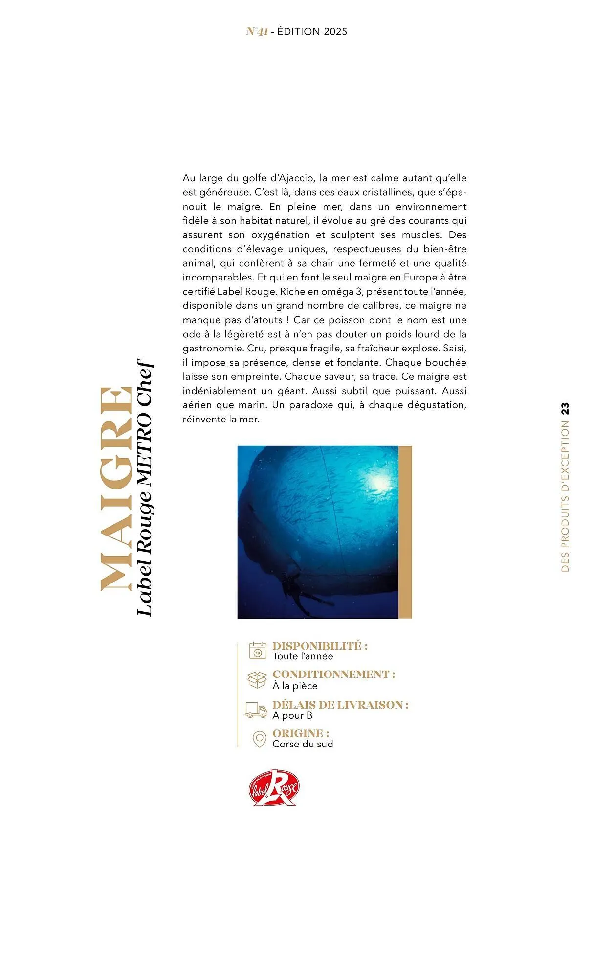 Catalogue METRO du 1 juillet au 31 décembre 2025 - Catalogue page 23