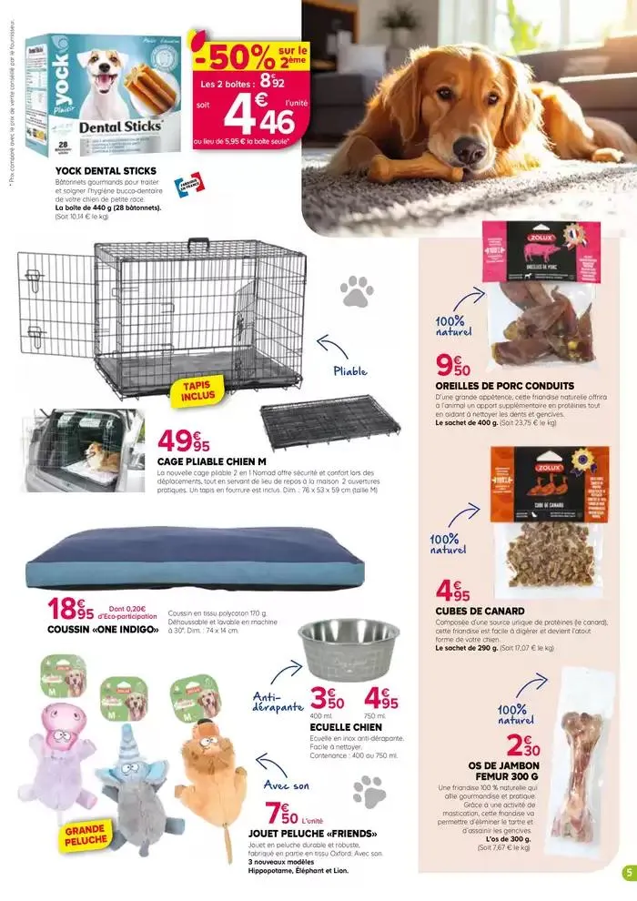 PROMOTIONS CUISINE & ANIMALERIE 2025 du 6 janvier au 31 mai 2025 - Catalogue page 5