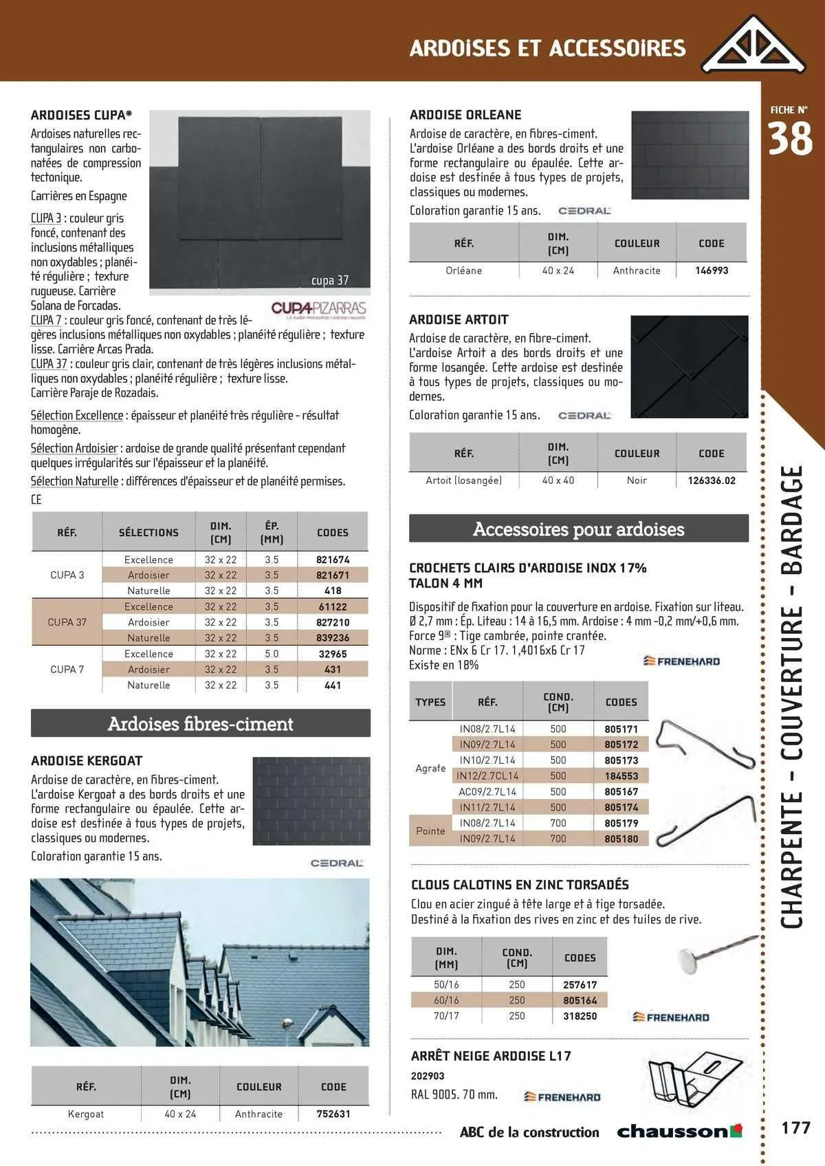 Catalogue Chausson Matériaux du 2 mai au 31 décembre 2025 - Catalogue page 149