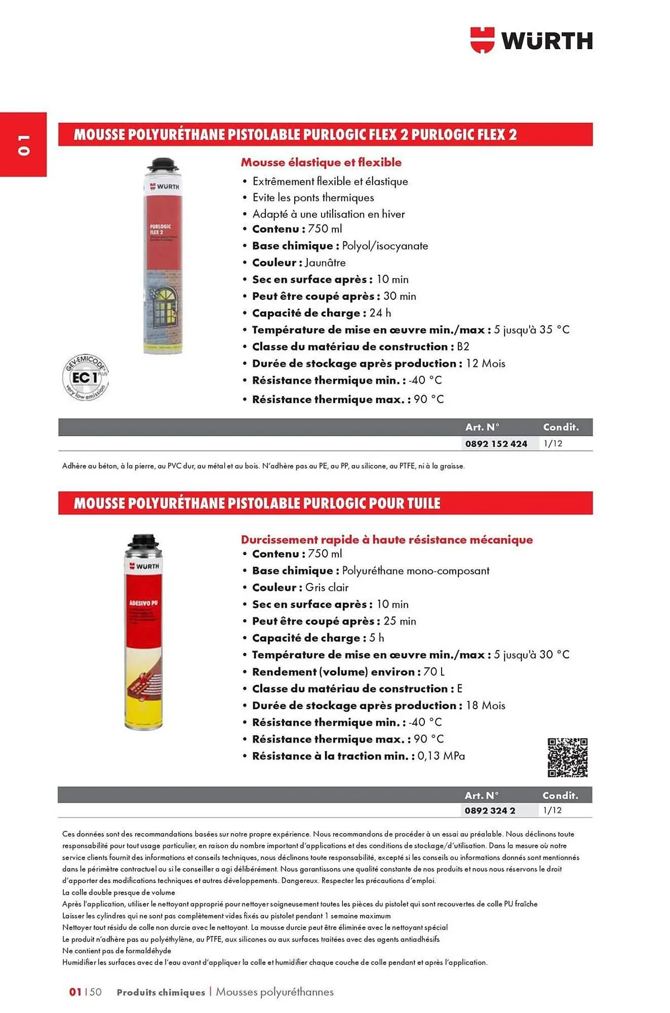 Catalogue Würth du 12 mai au 31 décembre 2025 - Catalogue page 58