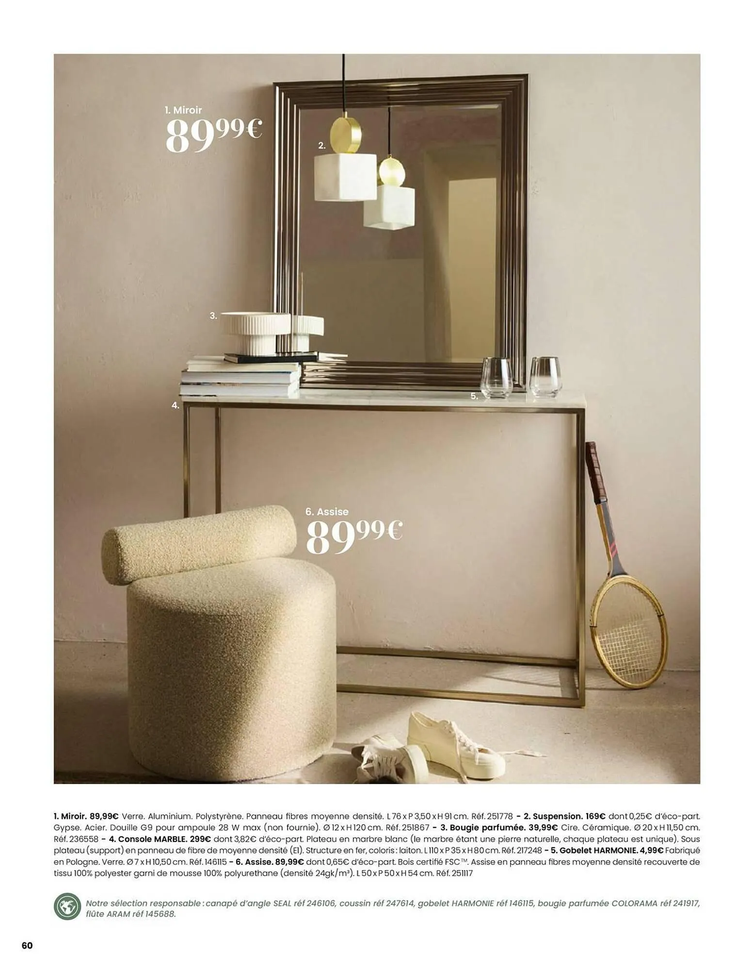 Catalogue Maisons du Monde du 1 mars au 31 août 2026 - Catalogue page 60